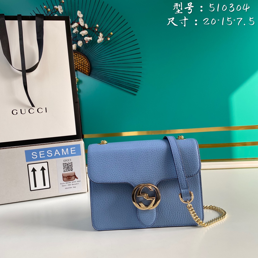 G*ucci Bag Top Quality 20*15*7.5cm
