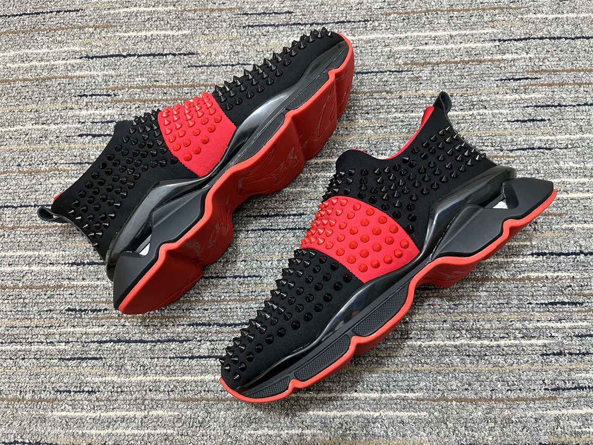 Men Women C*hristian L*ouboutin Top Sneakers