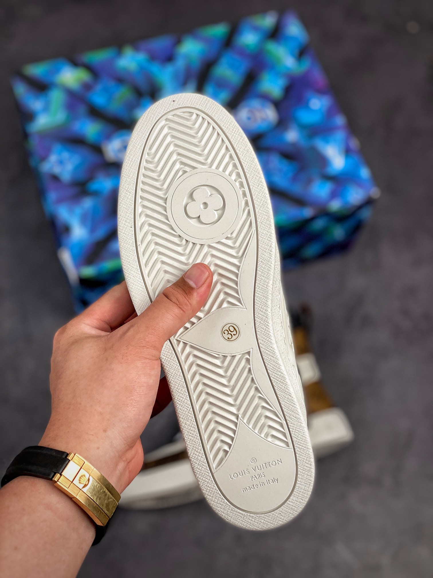 Men L*ouis V*uitton Top Sneaker