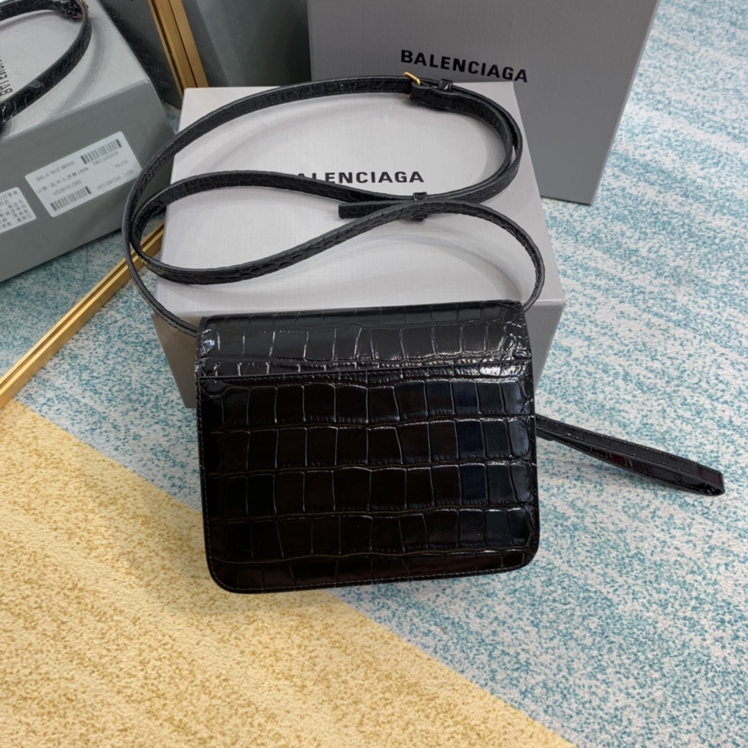 B*alenciaga Top Bag 18*9*14cm