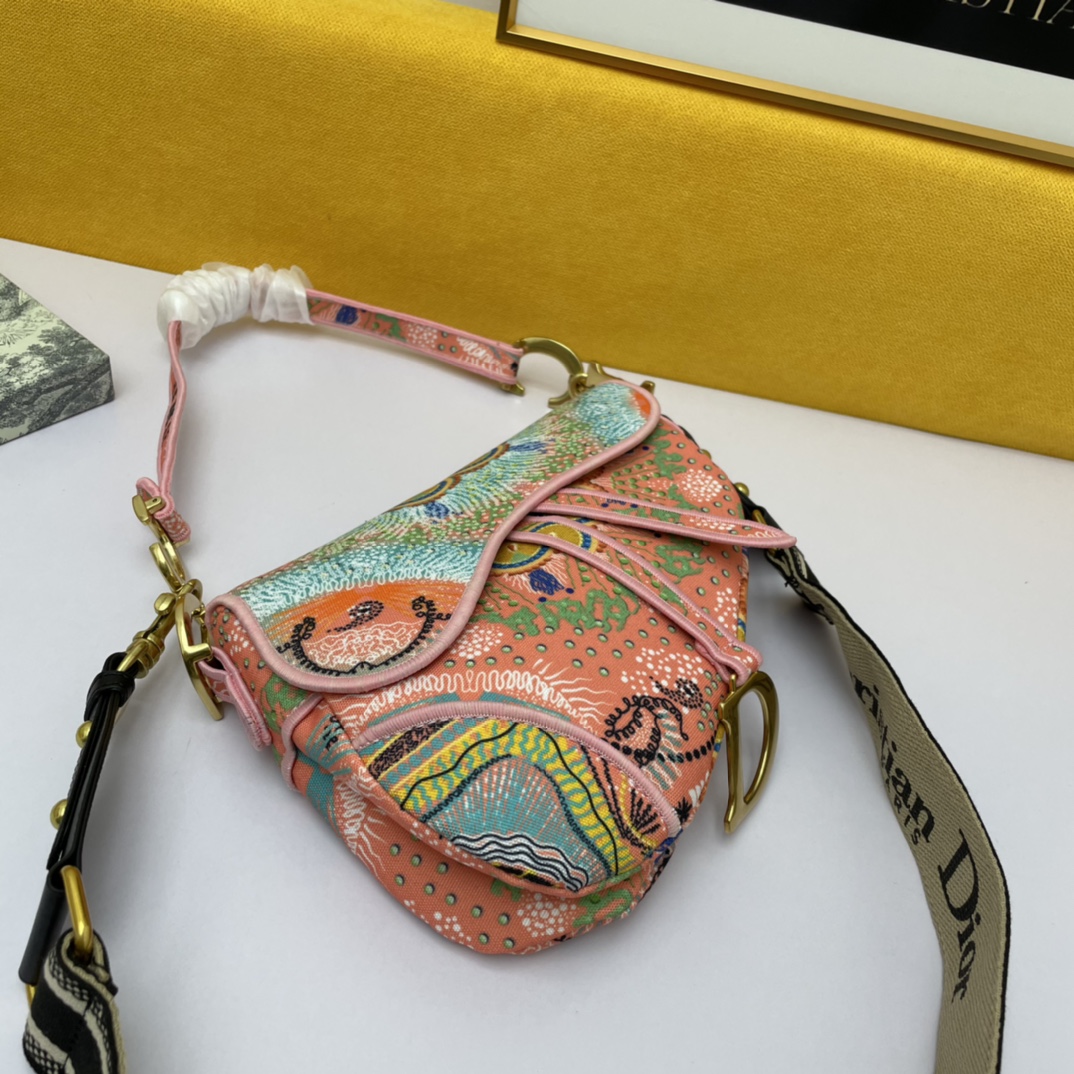 D*ior Top Bag 24*6*18cm