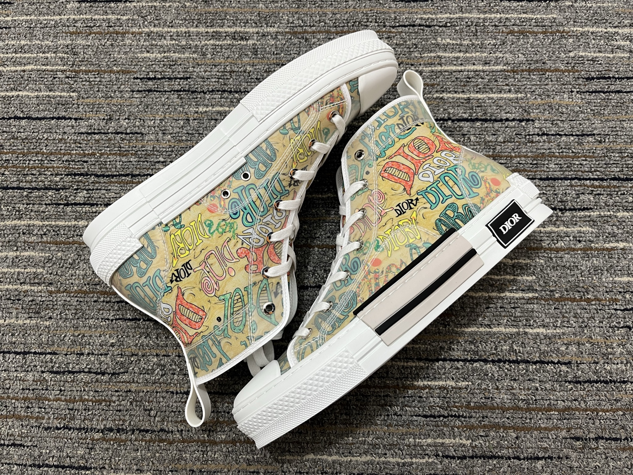 Men Women D*ior Top Sneakers