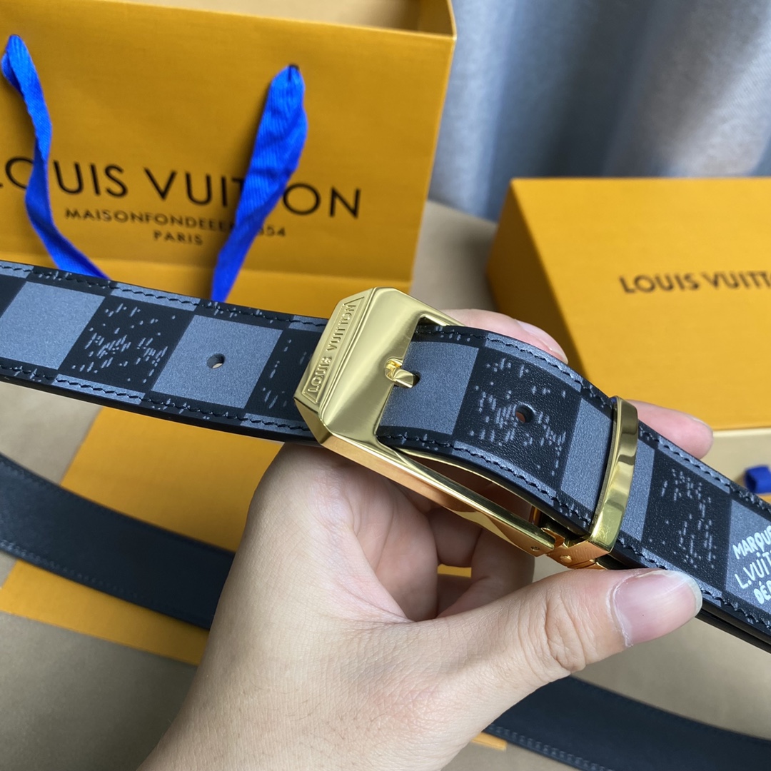 L*ouis V*uitton Belts Top Quality 35MM