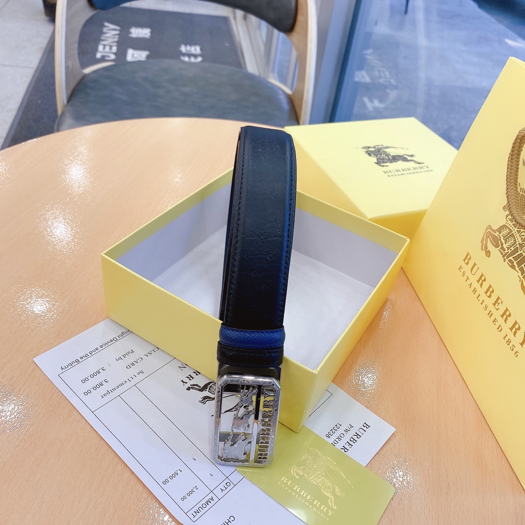 B*urberrry Belts Top Version