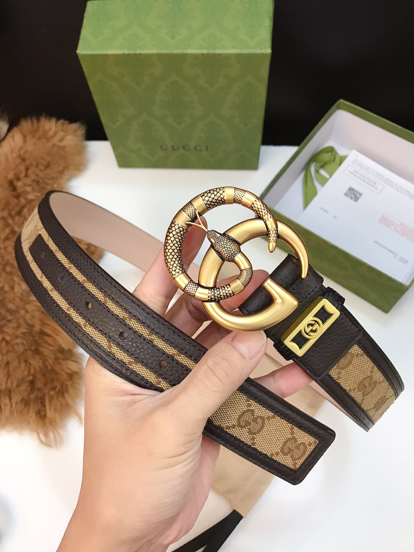 G*ucci Belts Top Quality 38MM