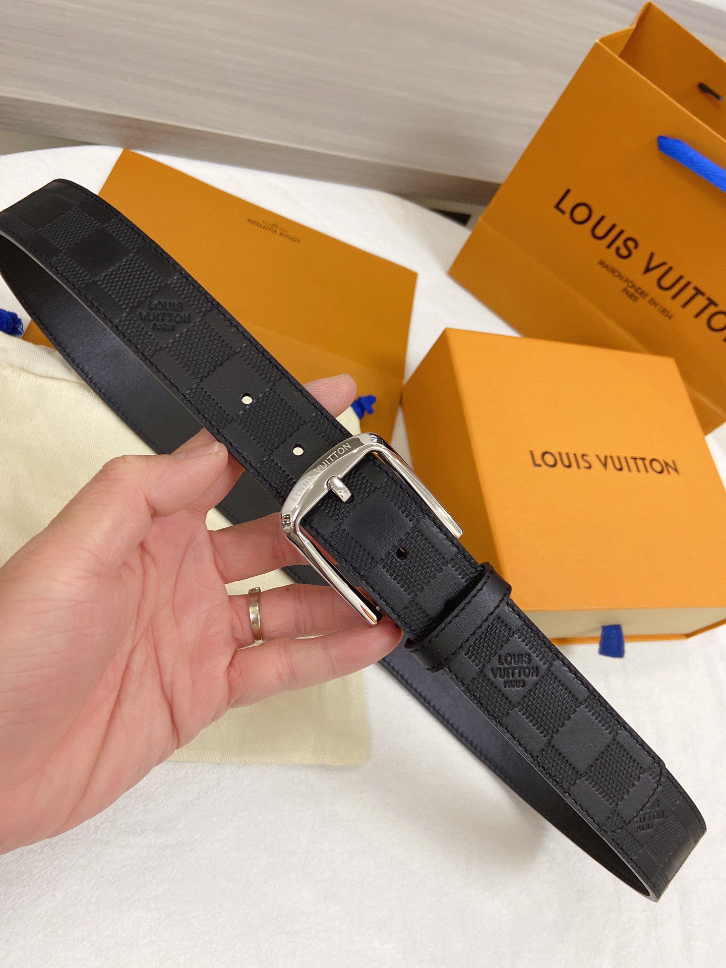L*ouis V*uitton Belts Top Quality 35MM