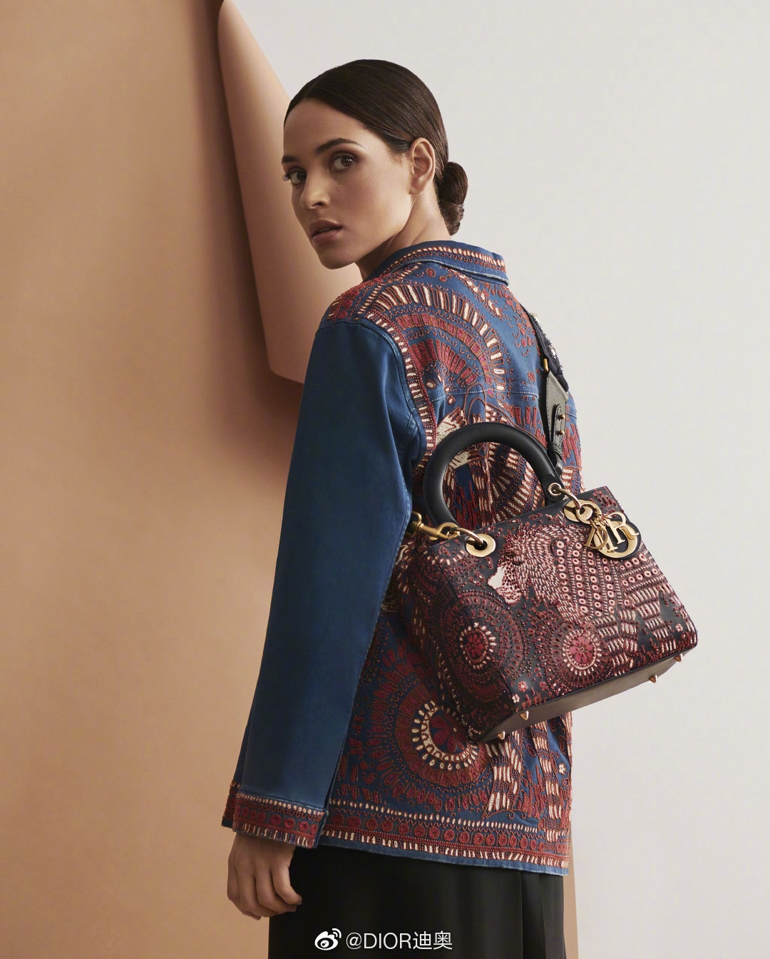 D*ior Top Bag 17*15*7cm