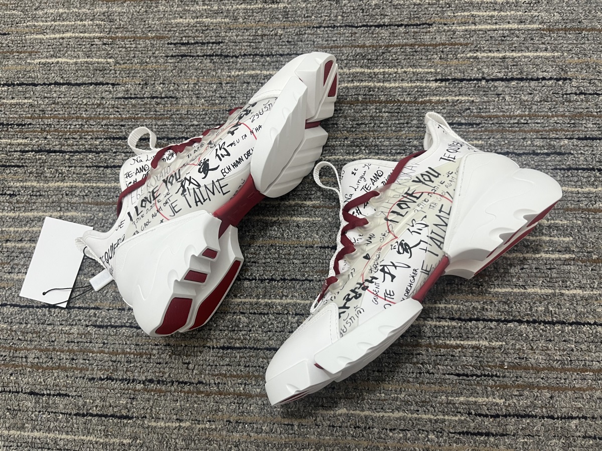 Men Women D*ior Top Sneakers