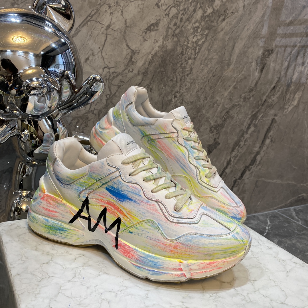 Men Women G*ucci Top Sneaker