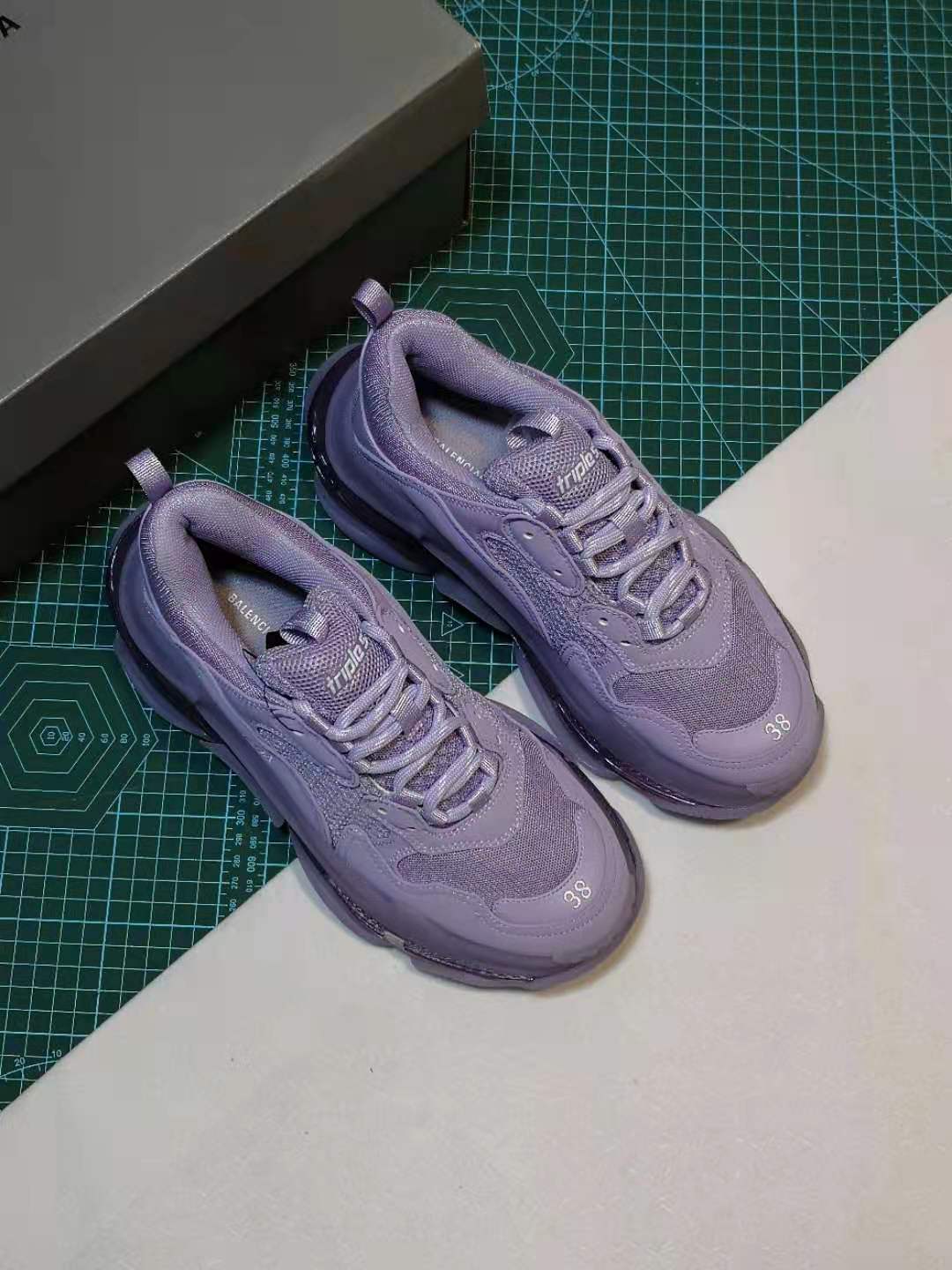 Men Women B*alenciaga Top Sneakers