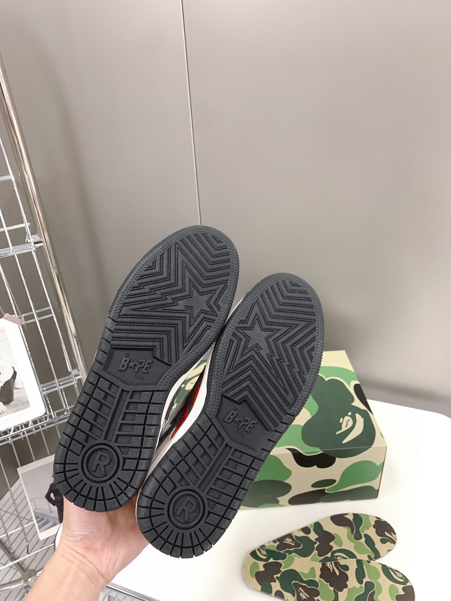 Men Women B*ape Top Sneaker