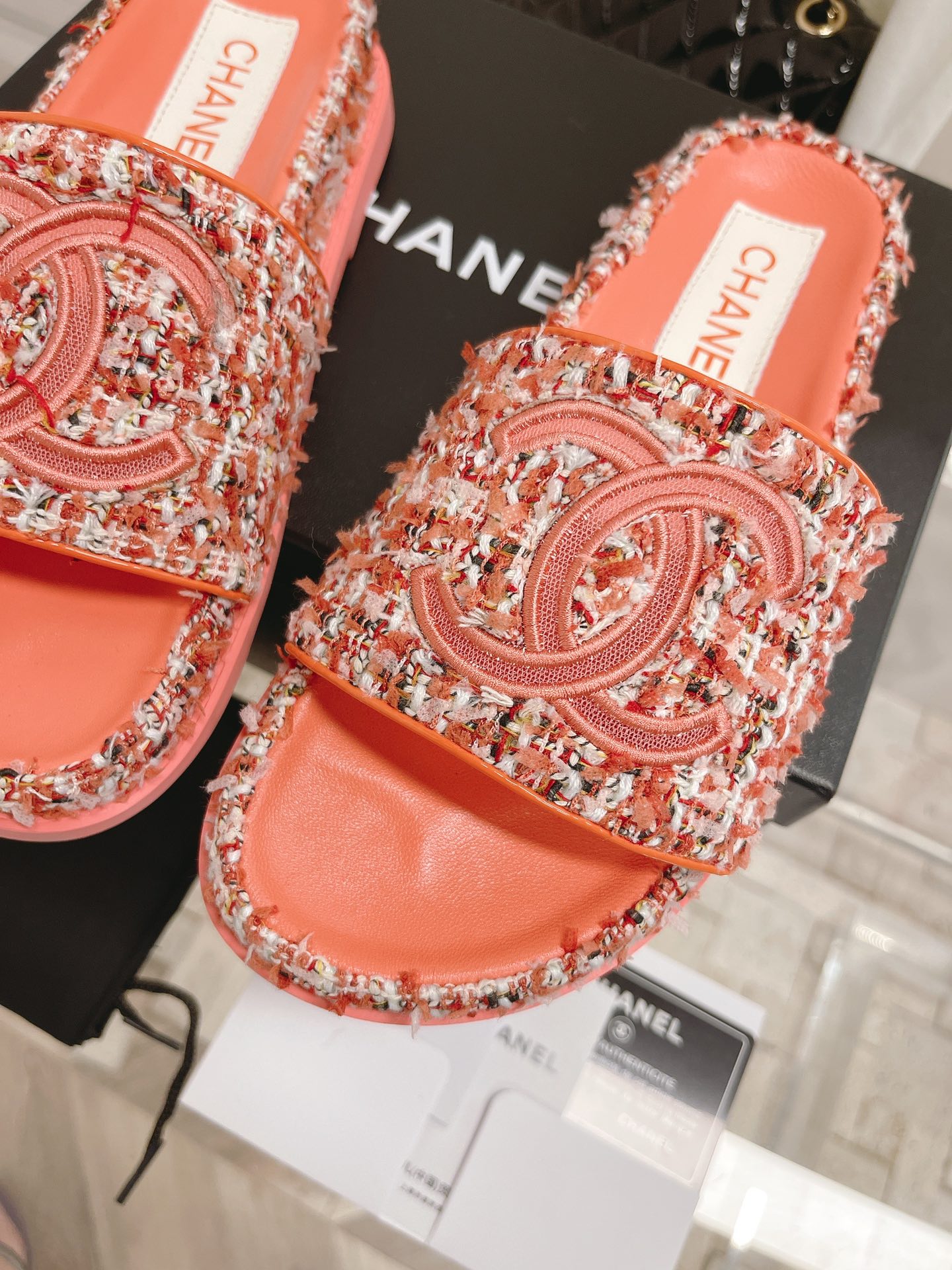 Women C*hanel Top Sandals