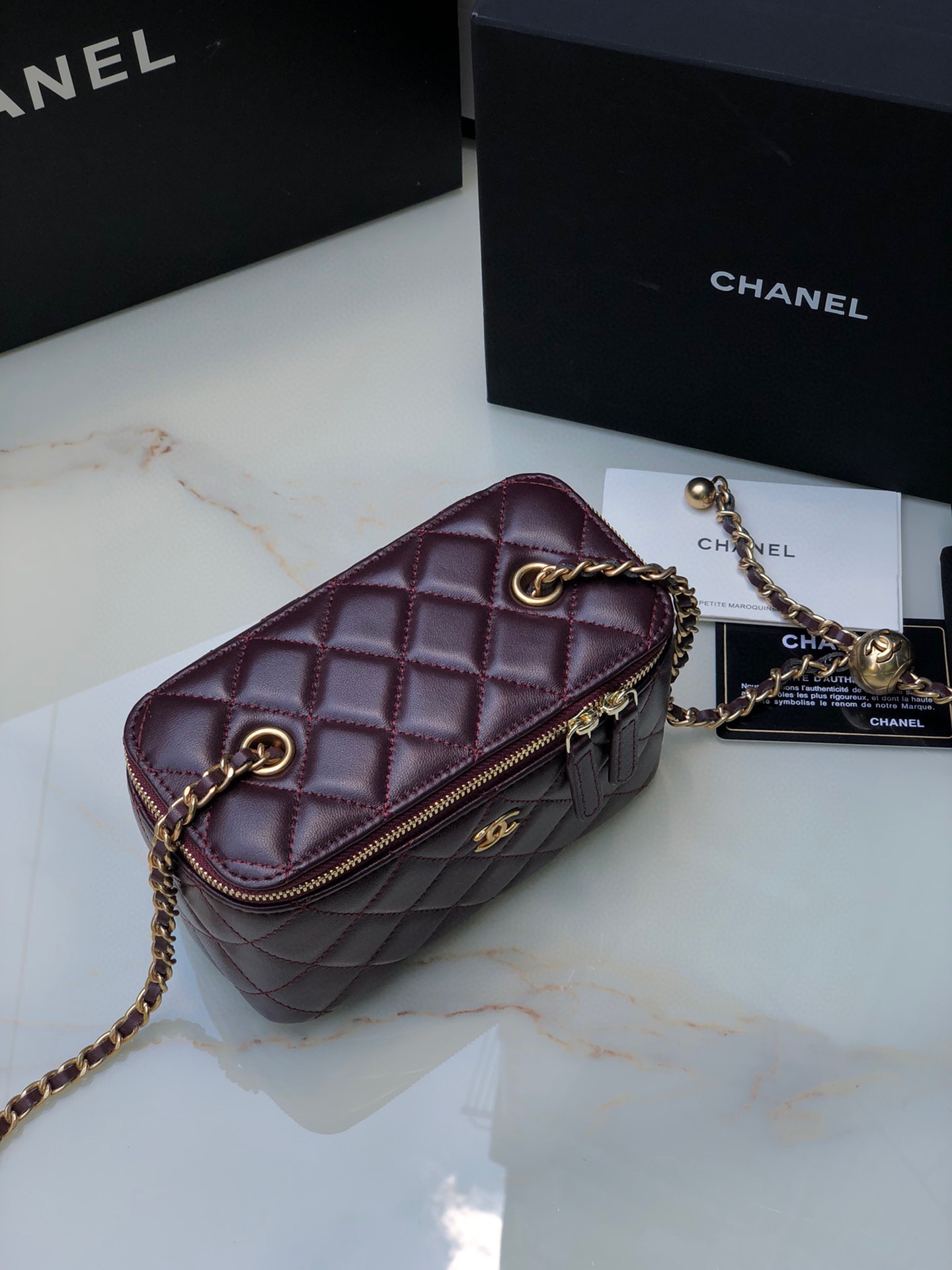 C*hanel Top Bag 17*9.5*8CM