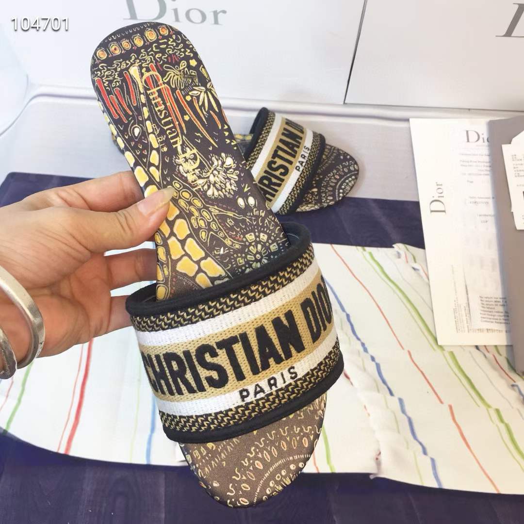 Women D*ior Top Sandals