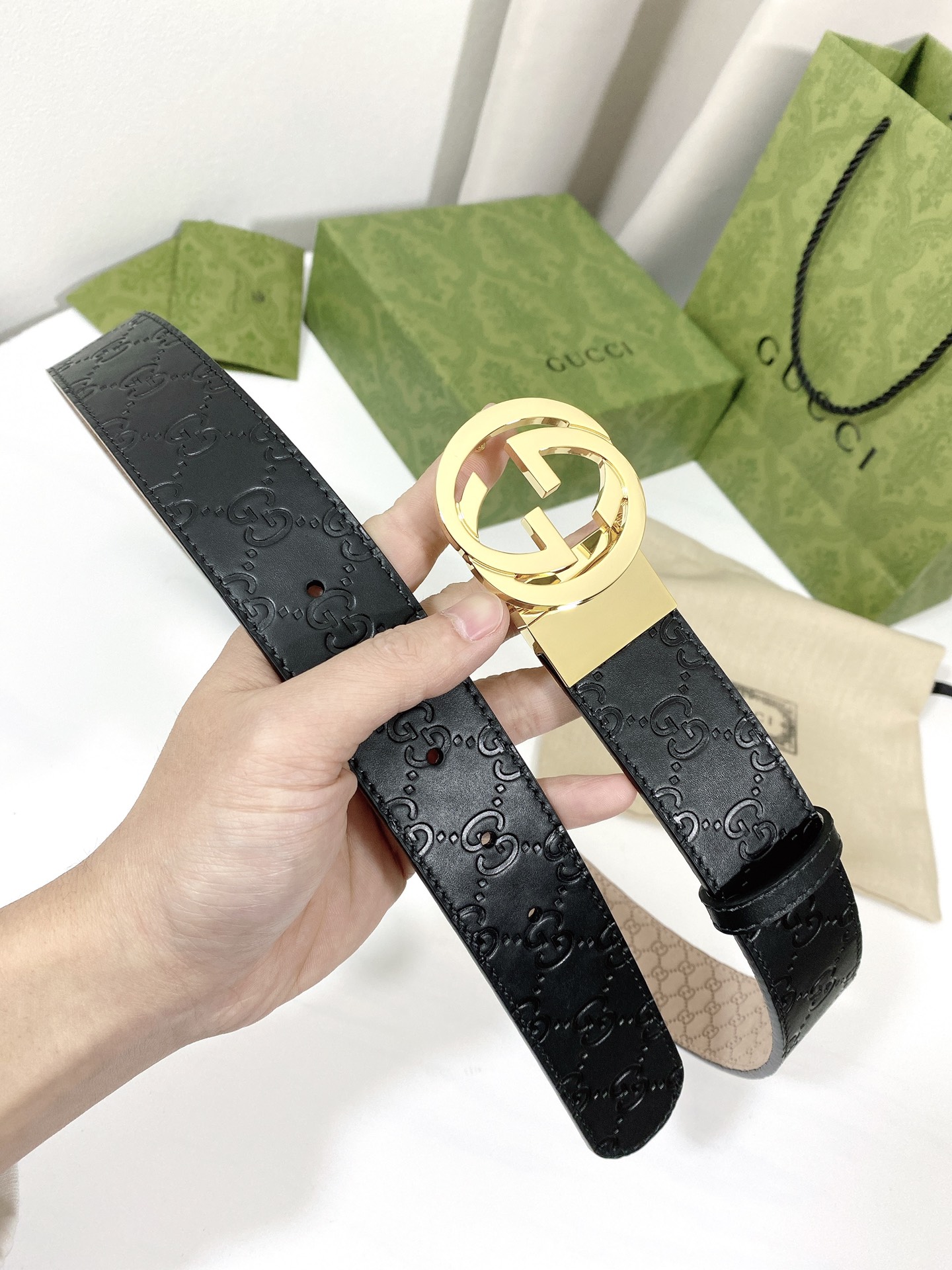 G*ucci Belts Top Quality 38MM
