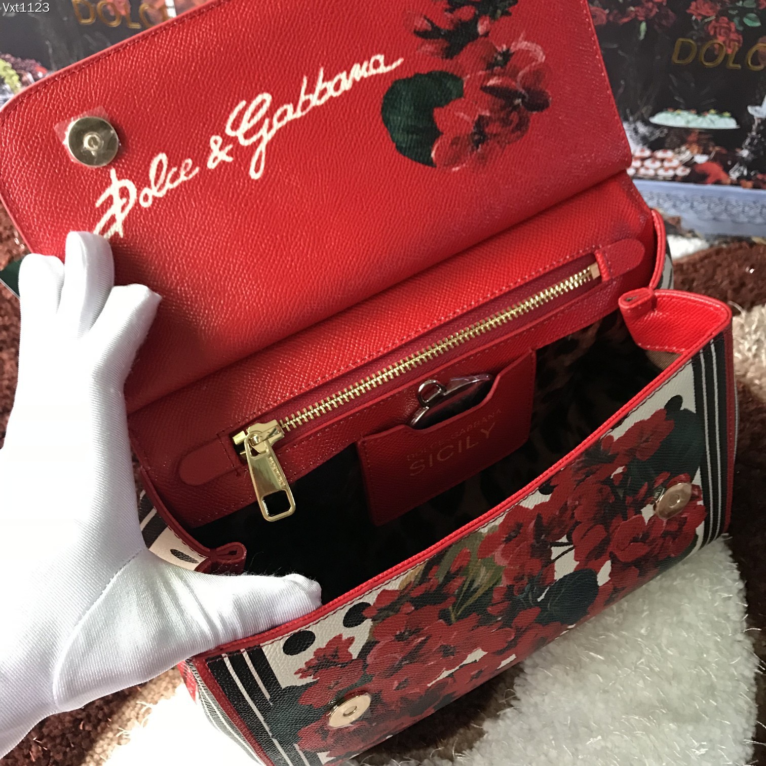 D*olce&G*abbana Top Bag 25*20*12cm