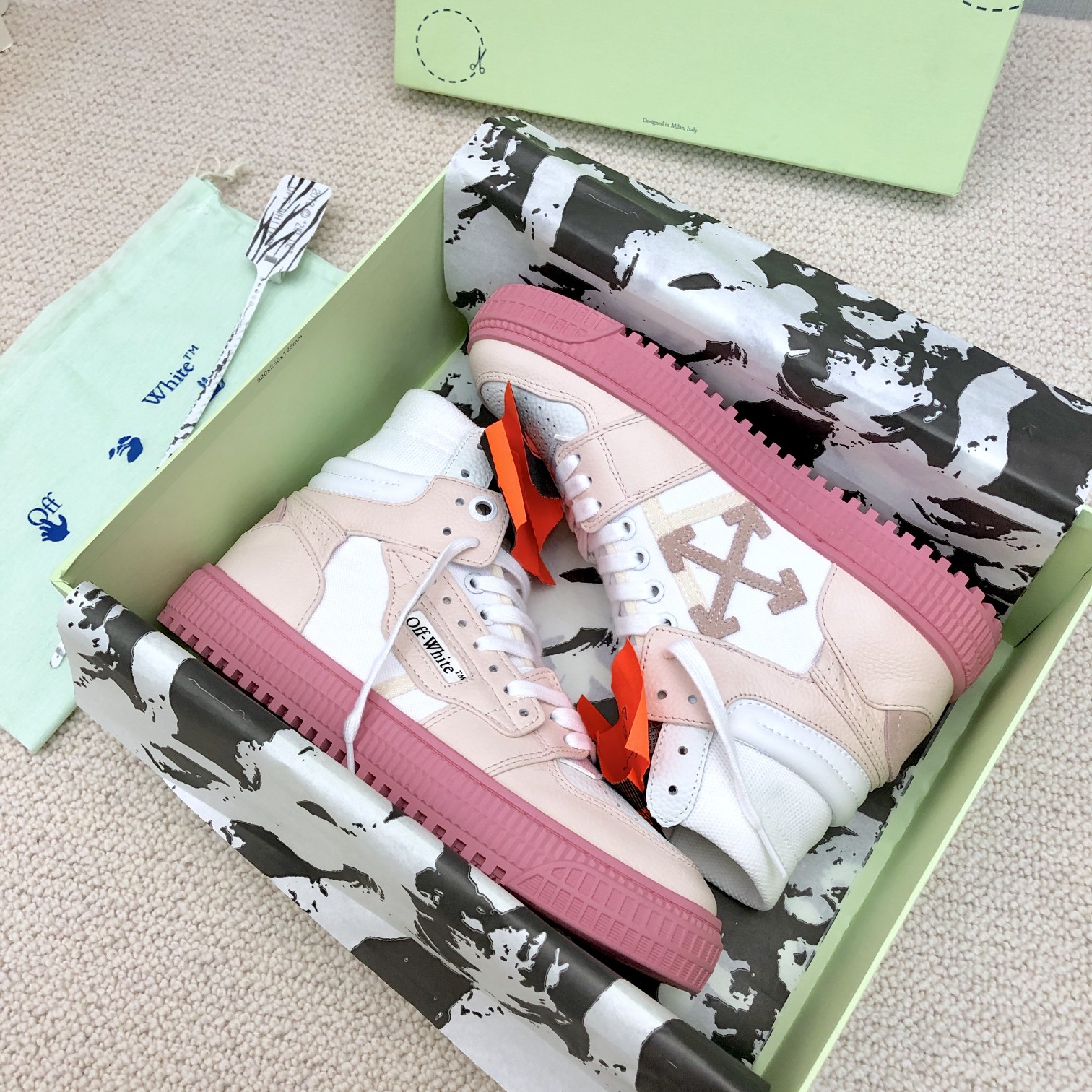 Men Women O*ff W*hite Top Sneaker