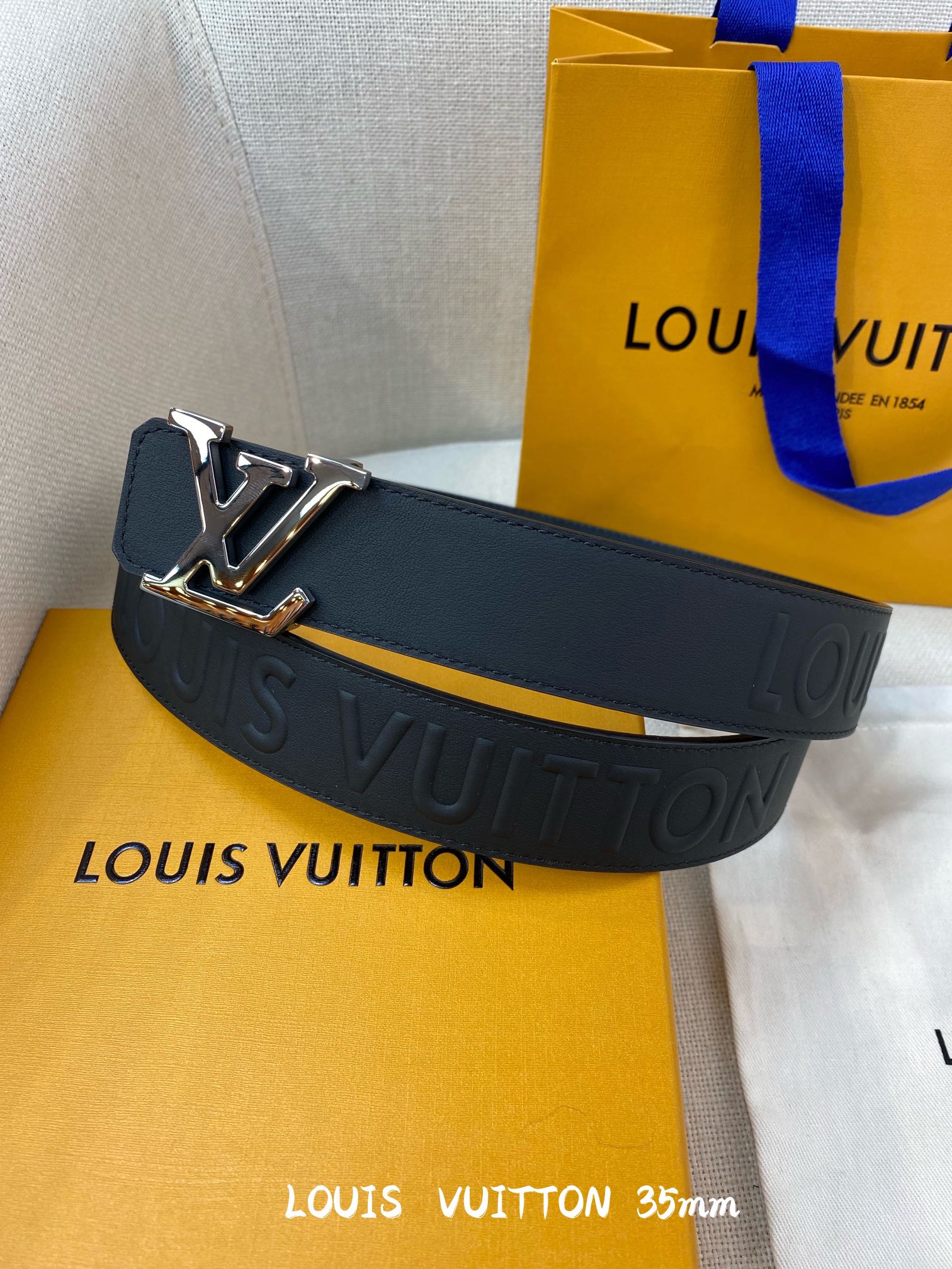 L*ouis V*uitton Belts Top Quality 35MM