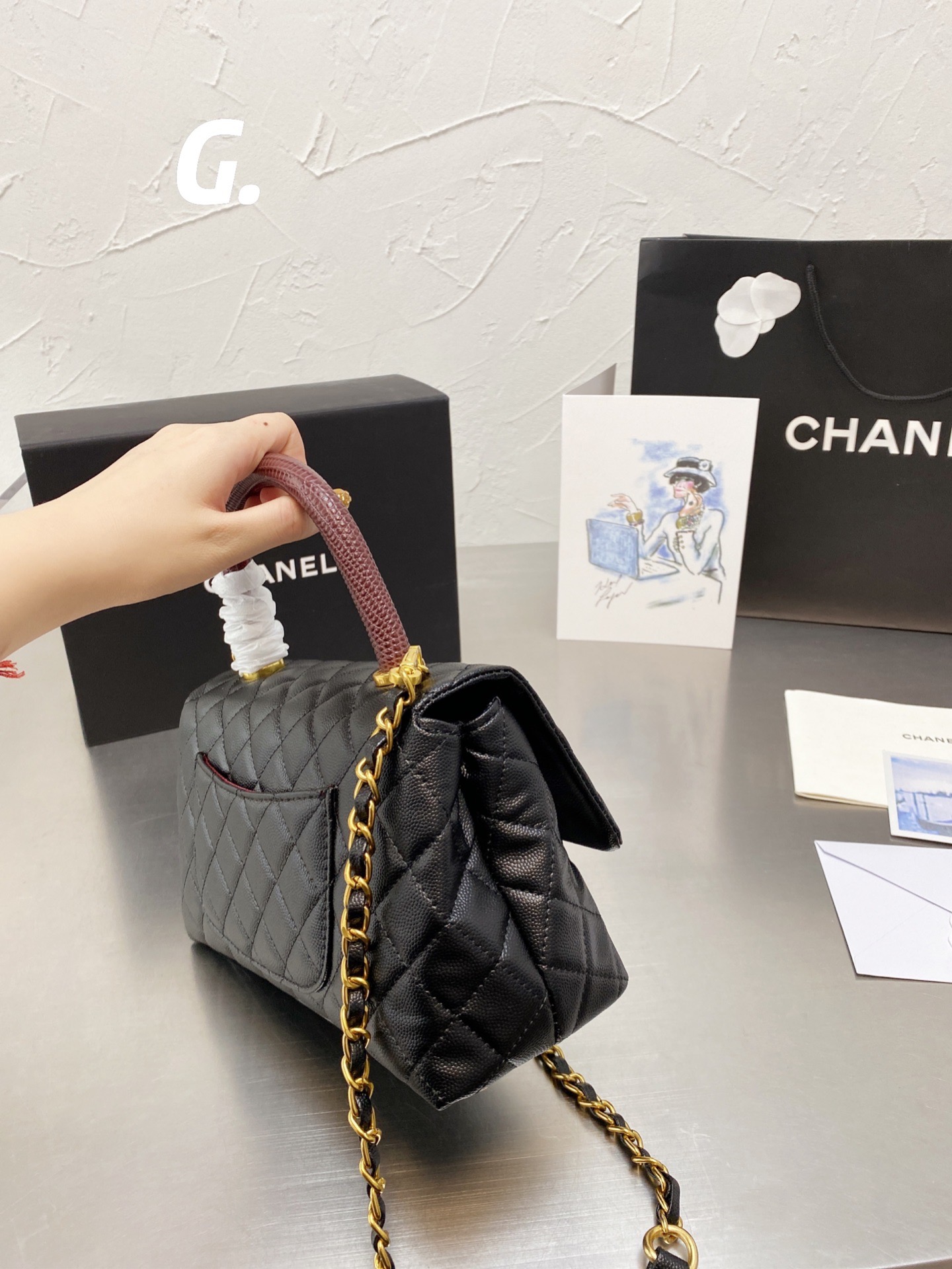 C*hanel Top Bag 24*13cm