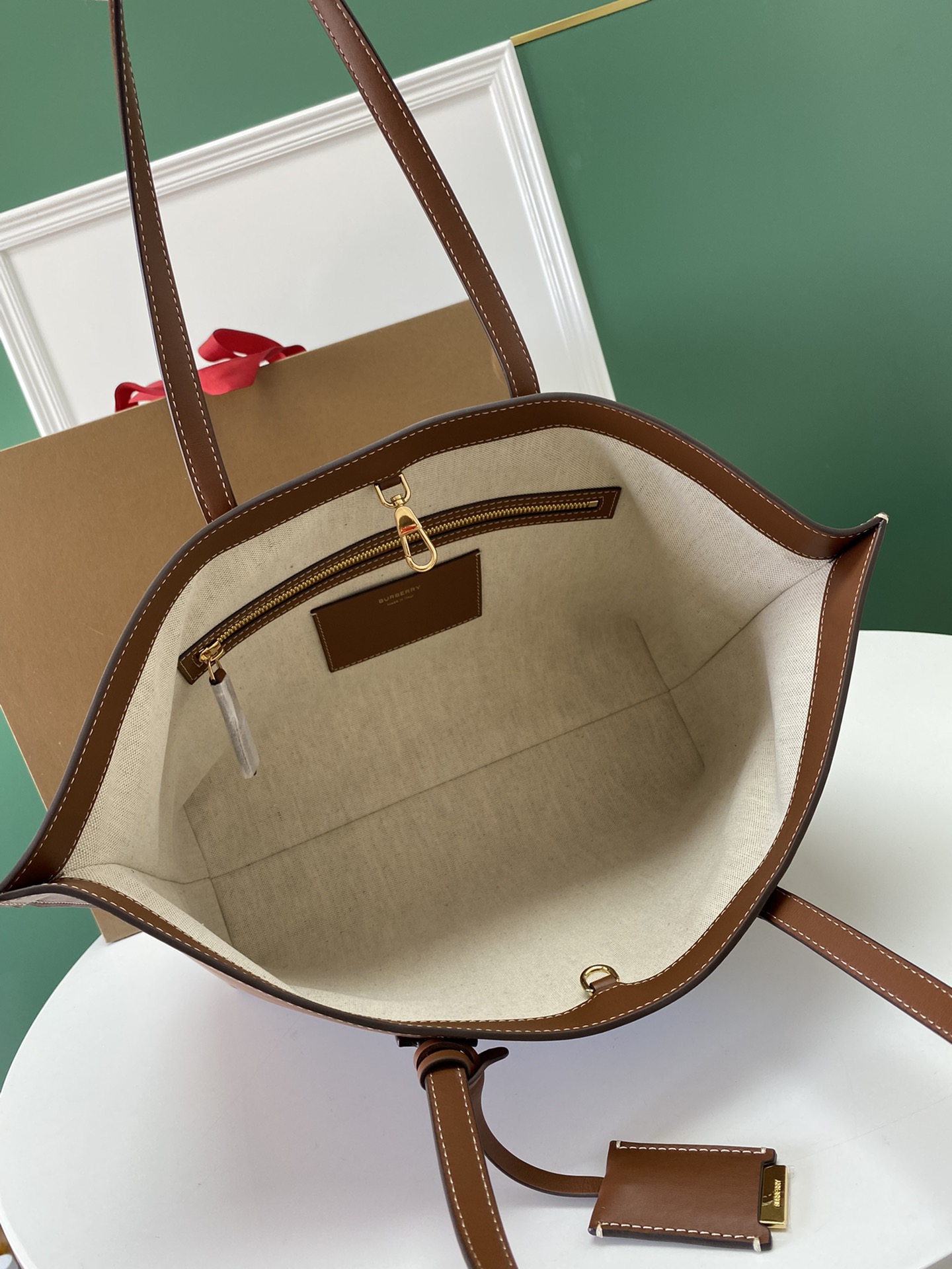 B*urberry Bag Top Quality 34*14*28CM