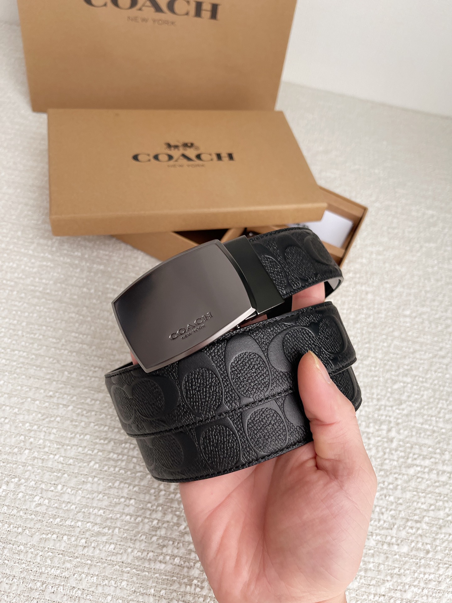 C*oach Belts Top Quality 37MM