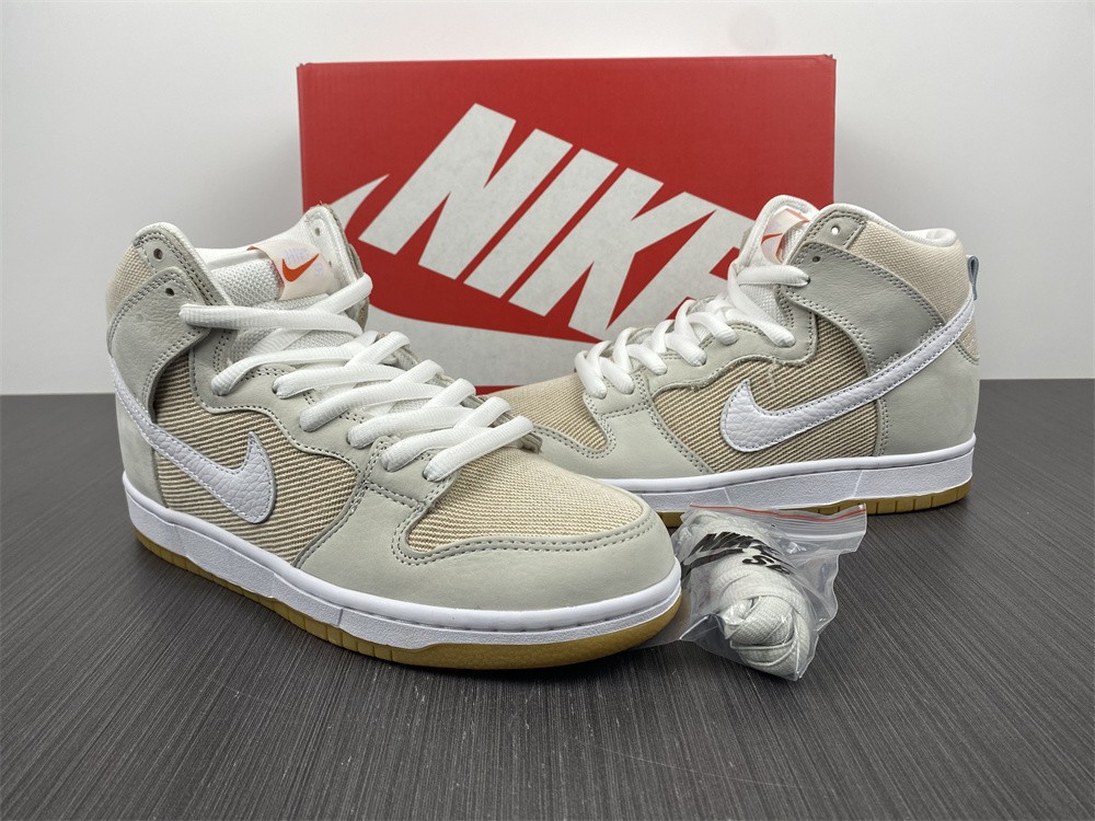 from Nike SB Dunk High “Unbleached Pack” DA9626-100