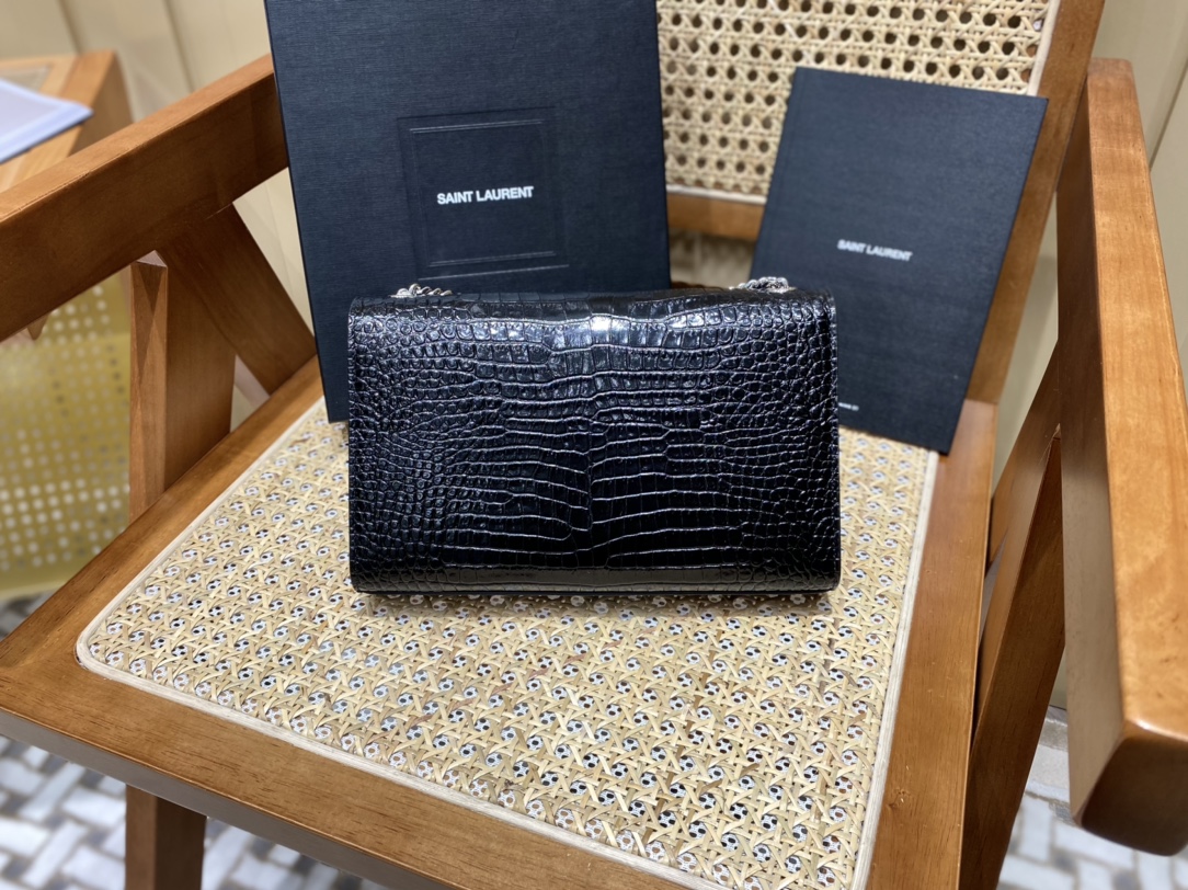 Y*SL Bag Top Quality 24*14.5*5.5 cm