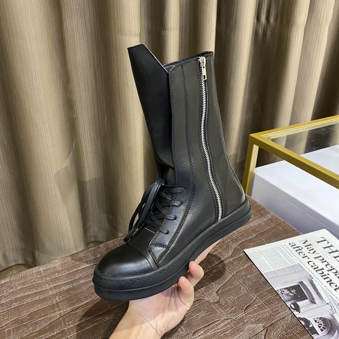 Men Women R*ick O*wens Top Sneaker