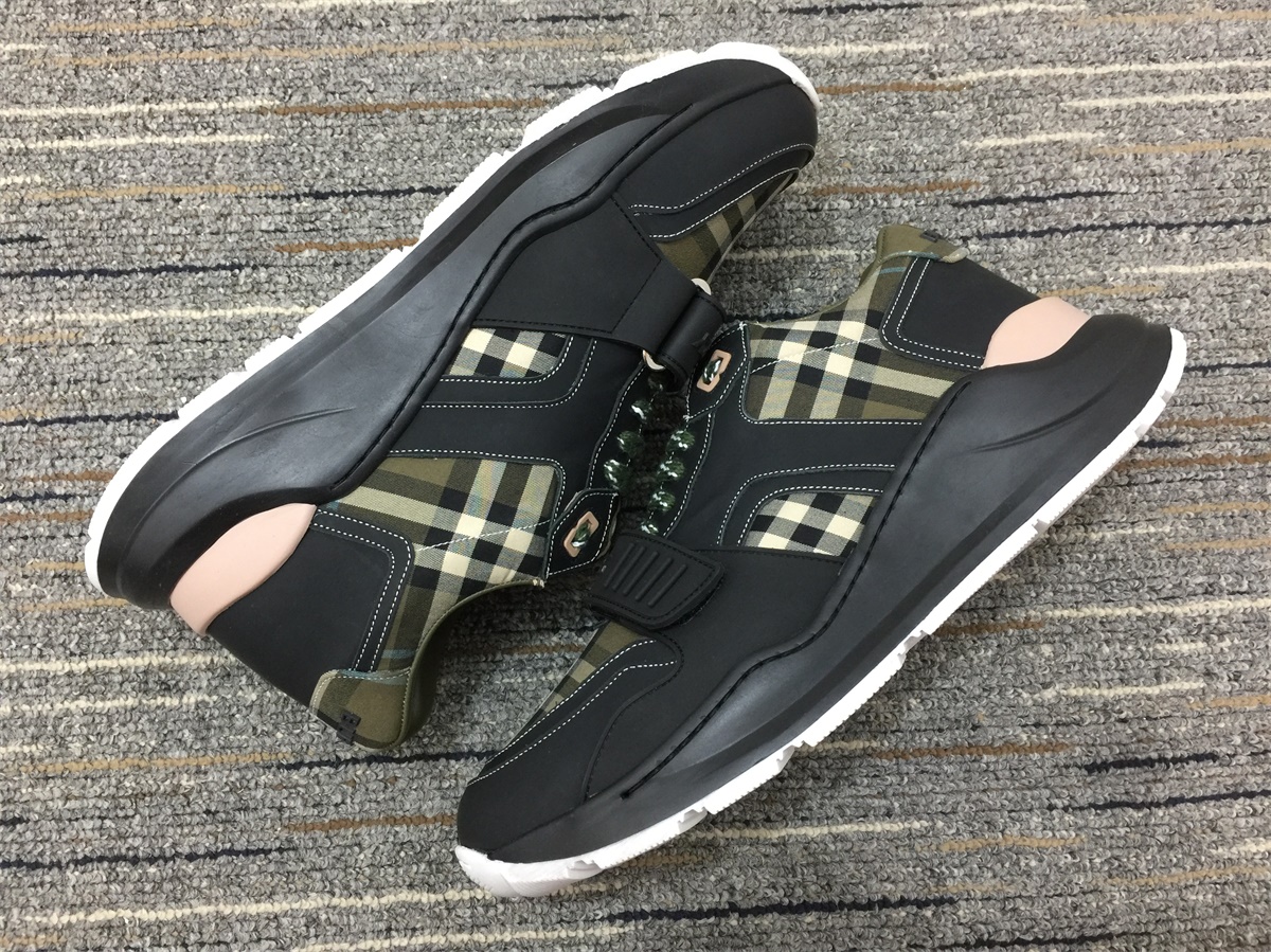 Men B*urberry Top Sneakers