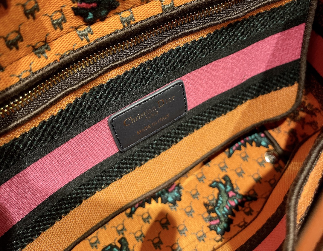 D*ior Top Bag 24*20*11cm