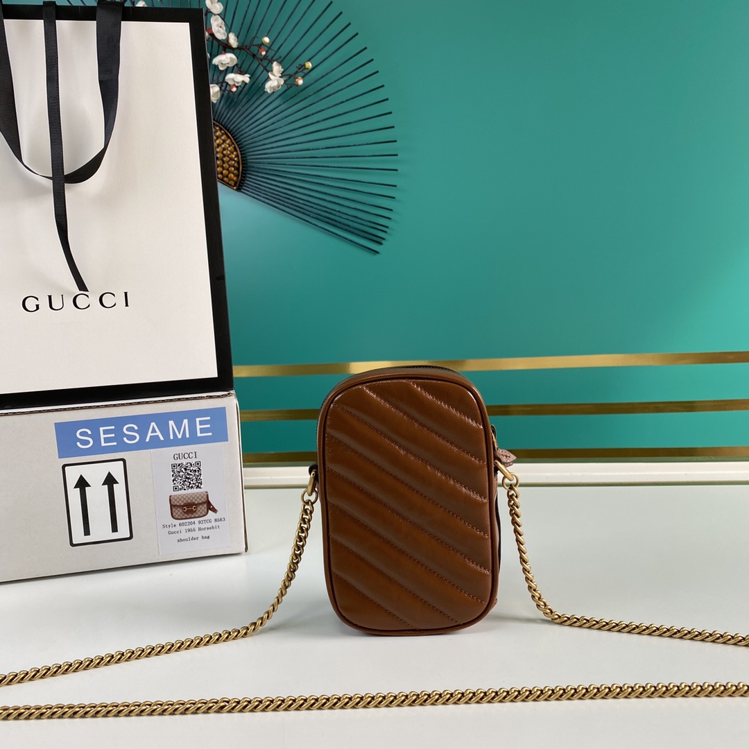 G*ucci Bag Top Quality 10.5*17*5cm