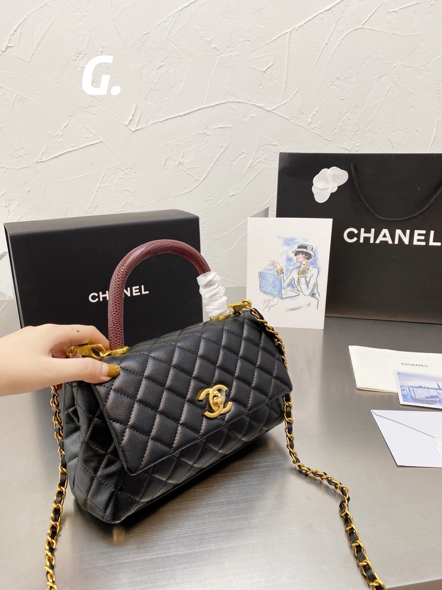 C*hanel Top Bag 24*13cm