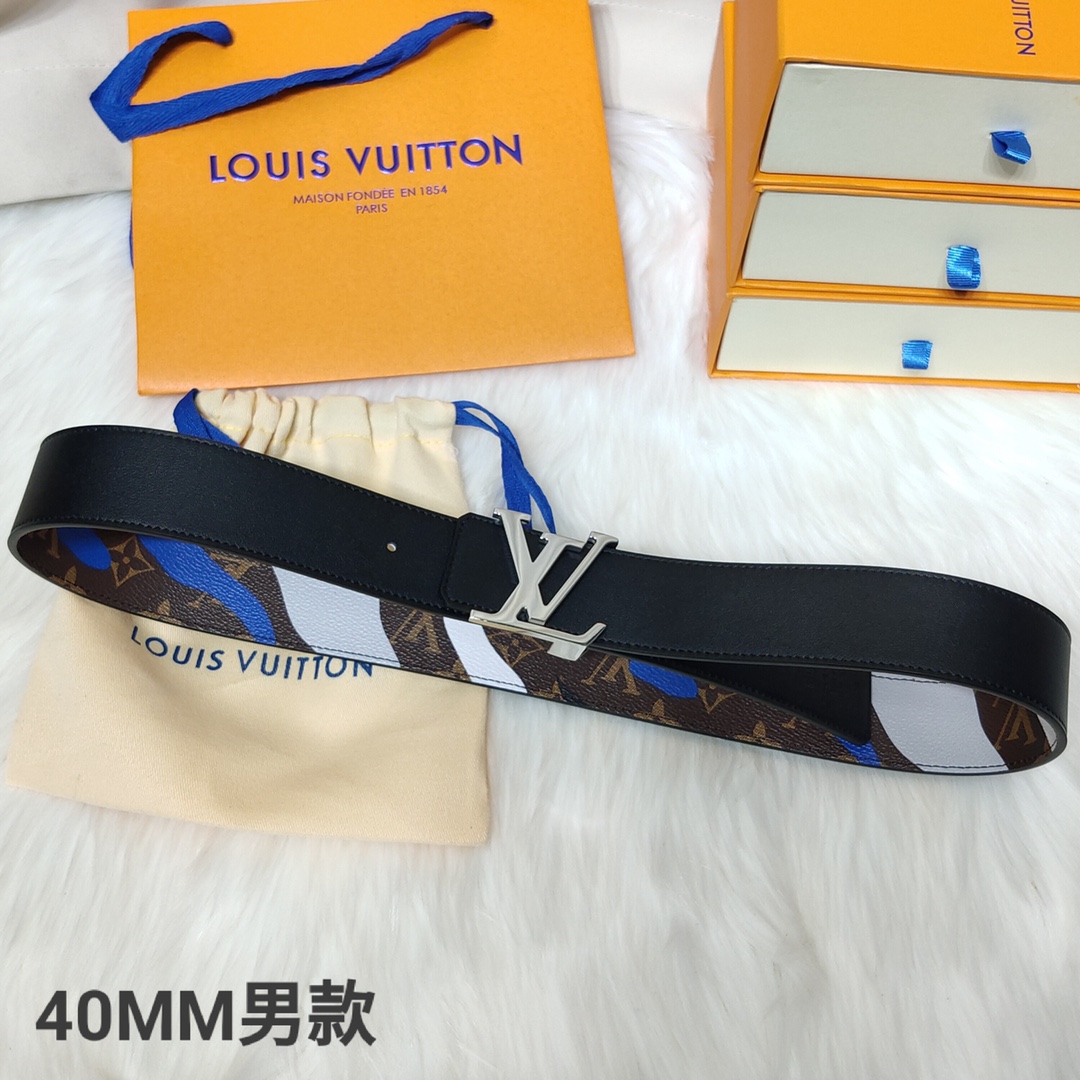 L*ouis V*uitton Belts Top Quality 40MM