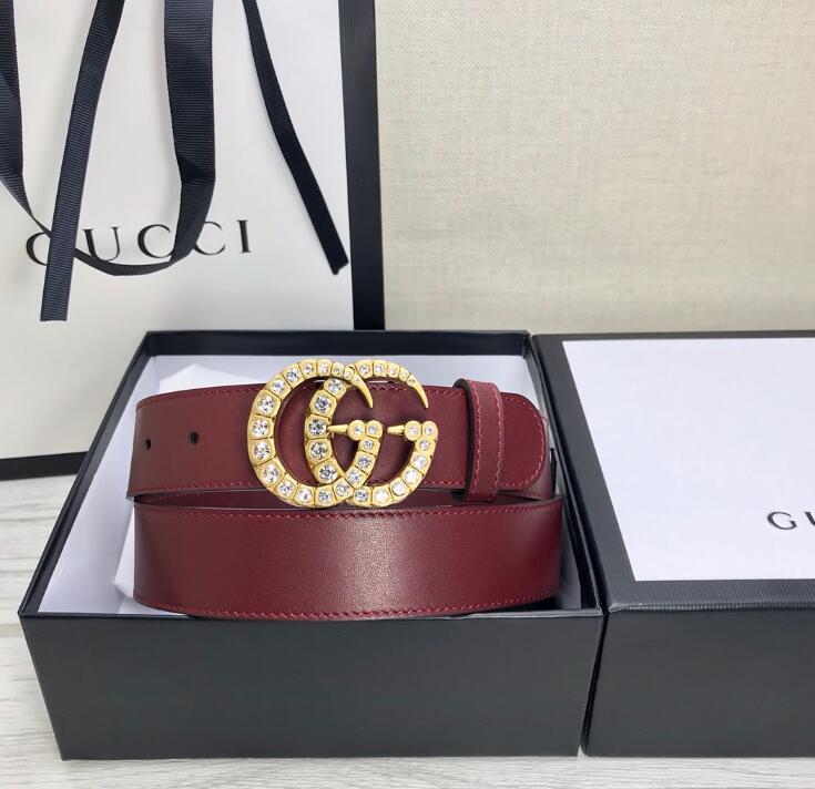 G*ucci Belts Top Quality 34MM