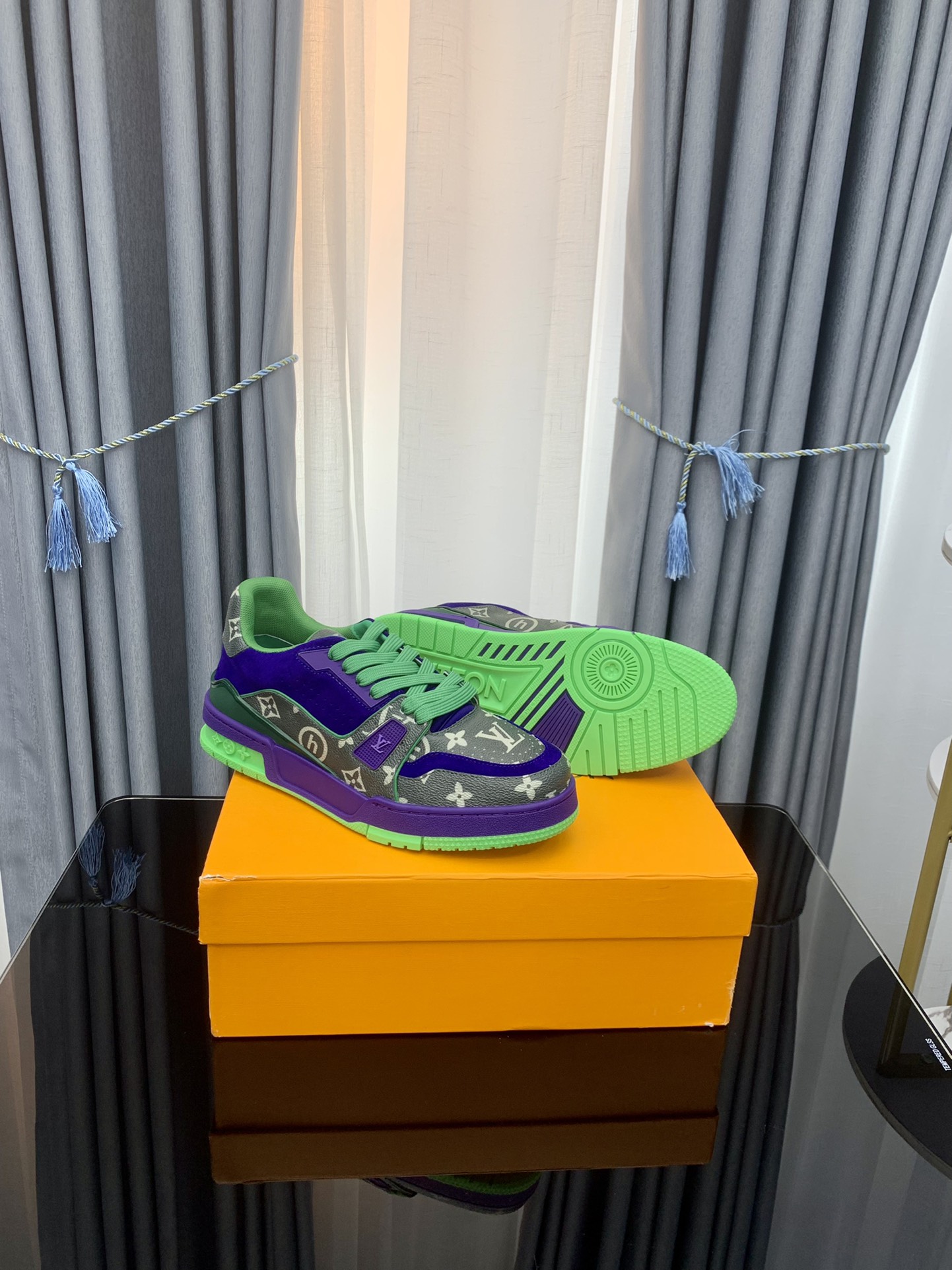 Men Women L*ouis V*uitton Top Sneakers