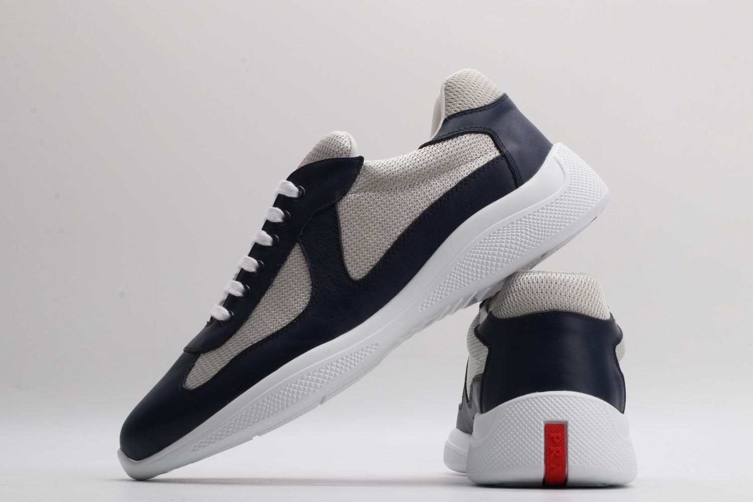 Mens P*rada Top Sneakers