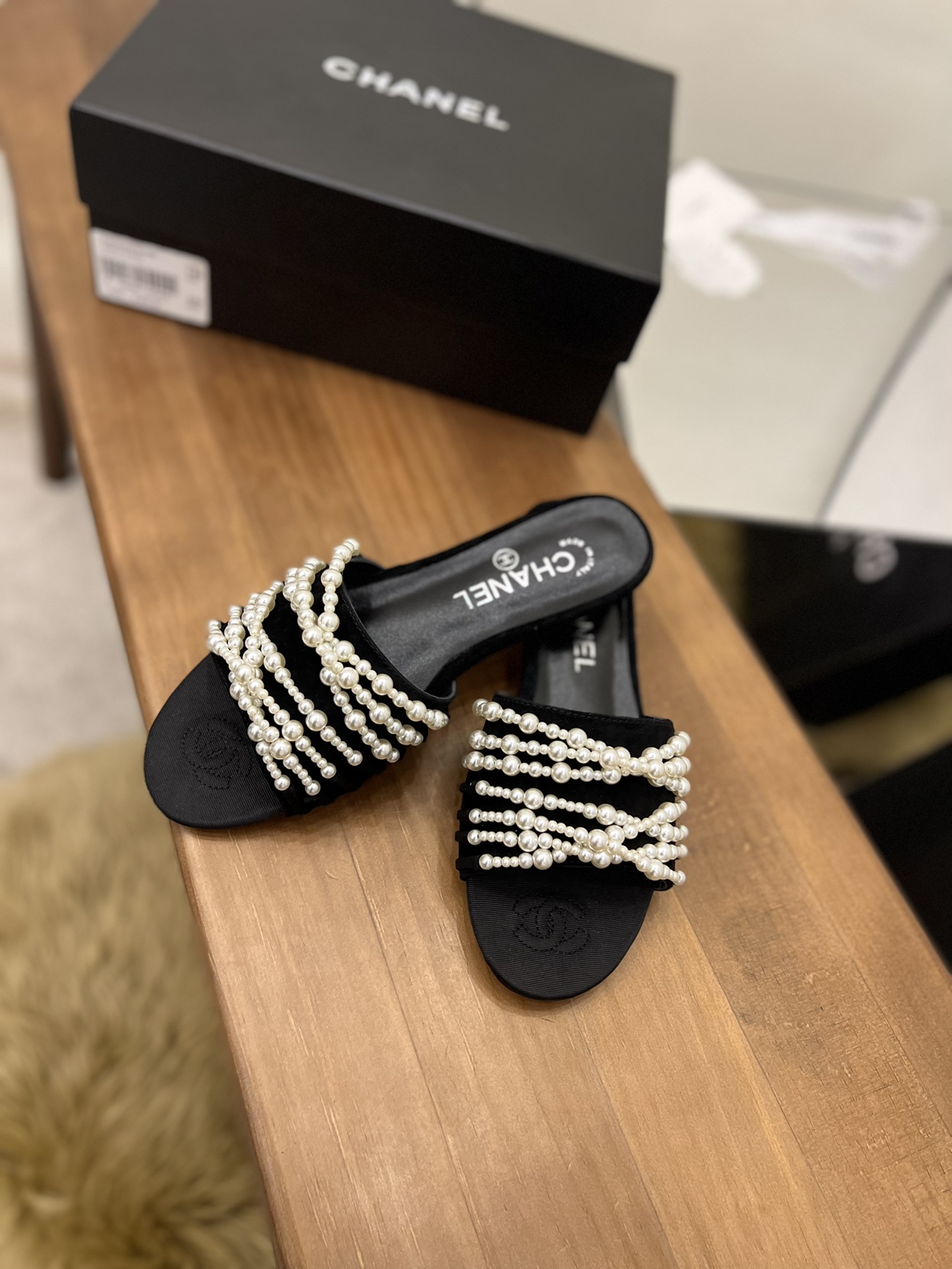 Women C*hanel Top Sandals