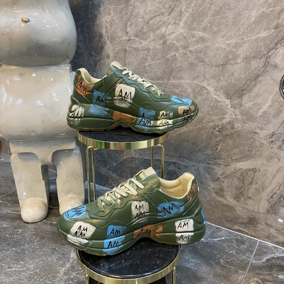 Men Women G*ucci Top Sneaker