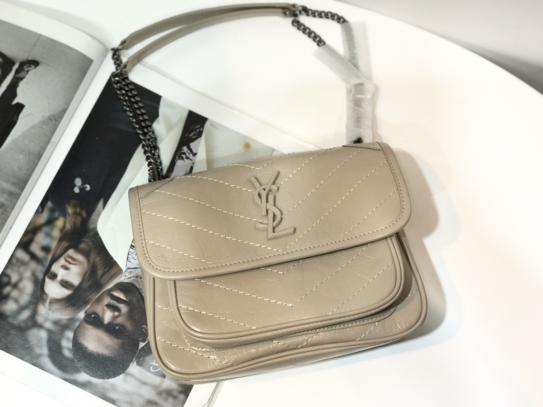 Y*SL Top Bag 22*16.5*7.5cm