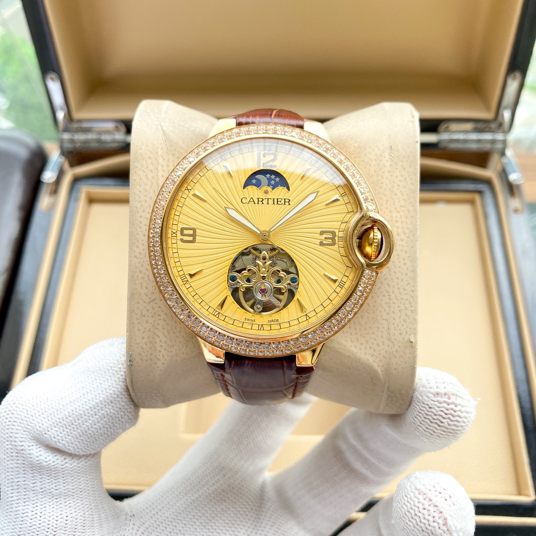C*artier Watches Top Quality 43*12mm （）