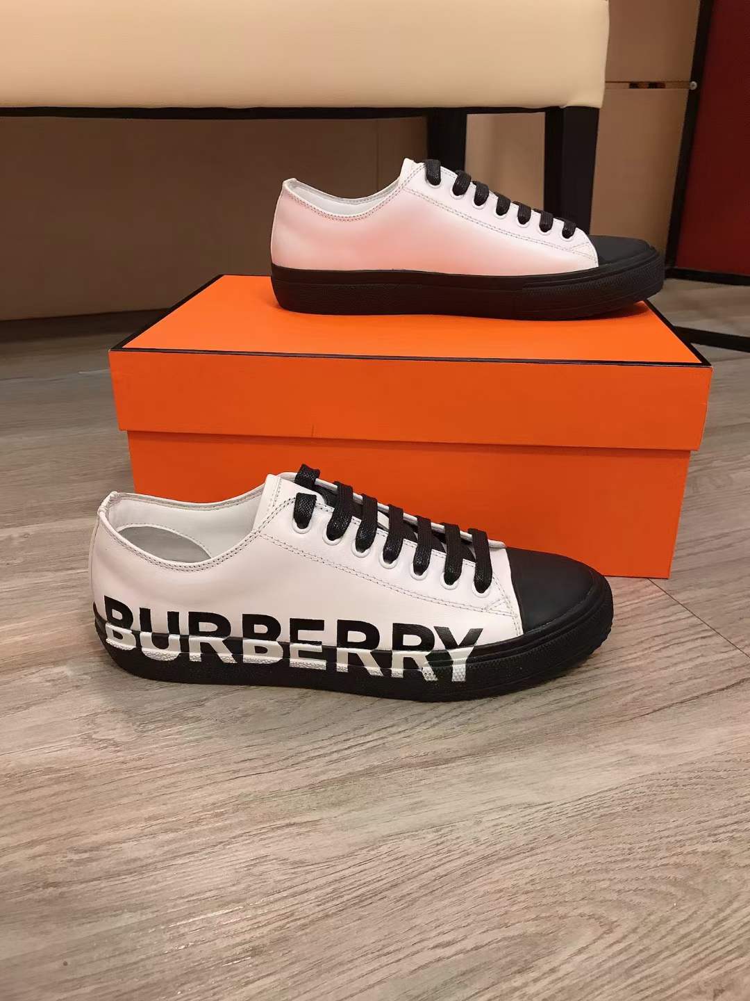 Men B*urberry Top Sneaker