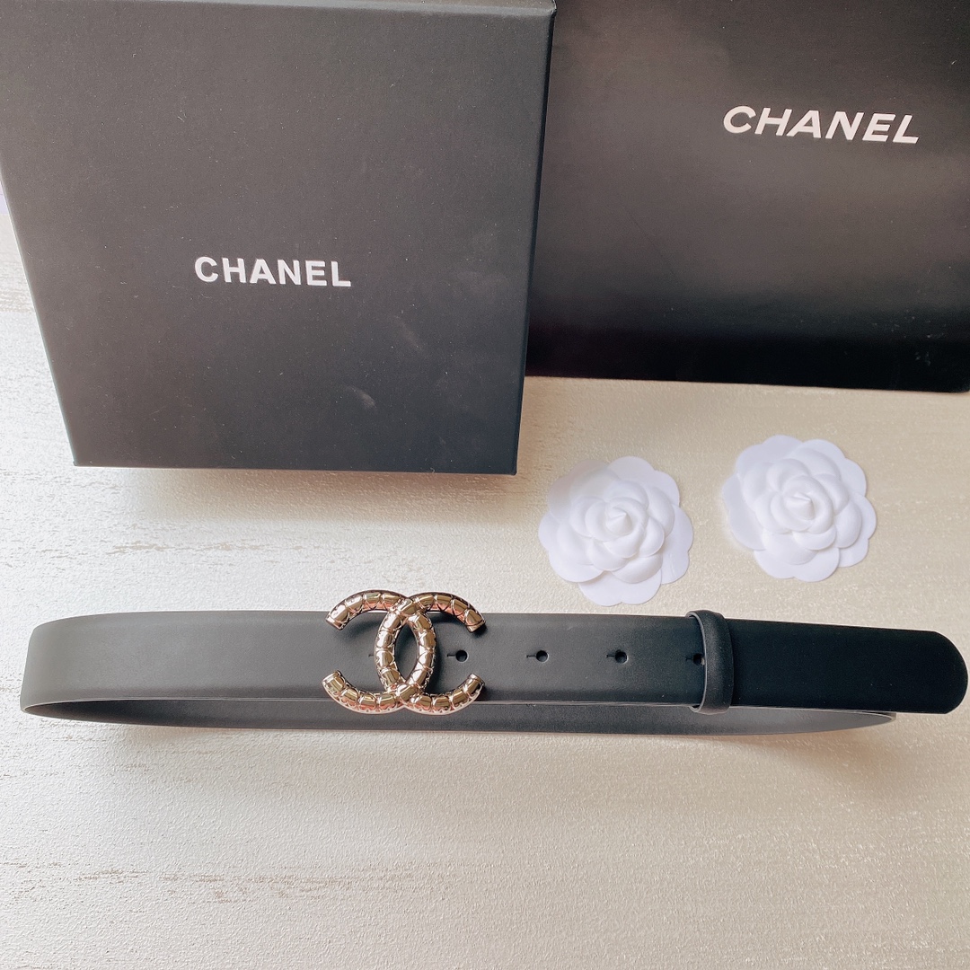 C*hanel Belts Top Quality 30MM