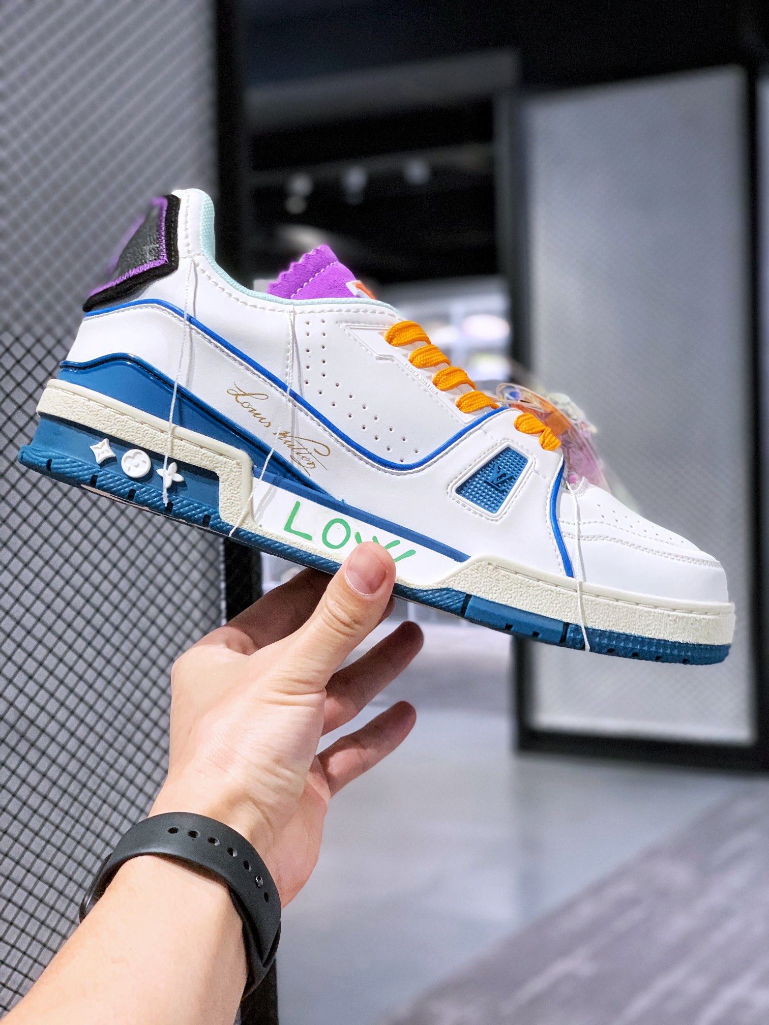 Men L*ouis V*uitton Top Sneaker