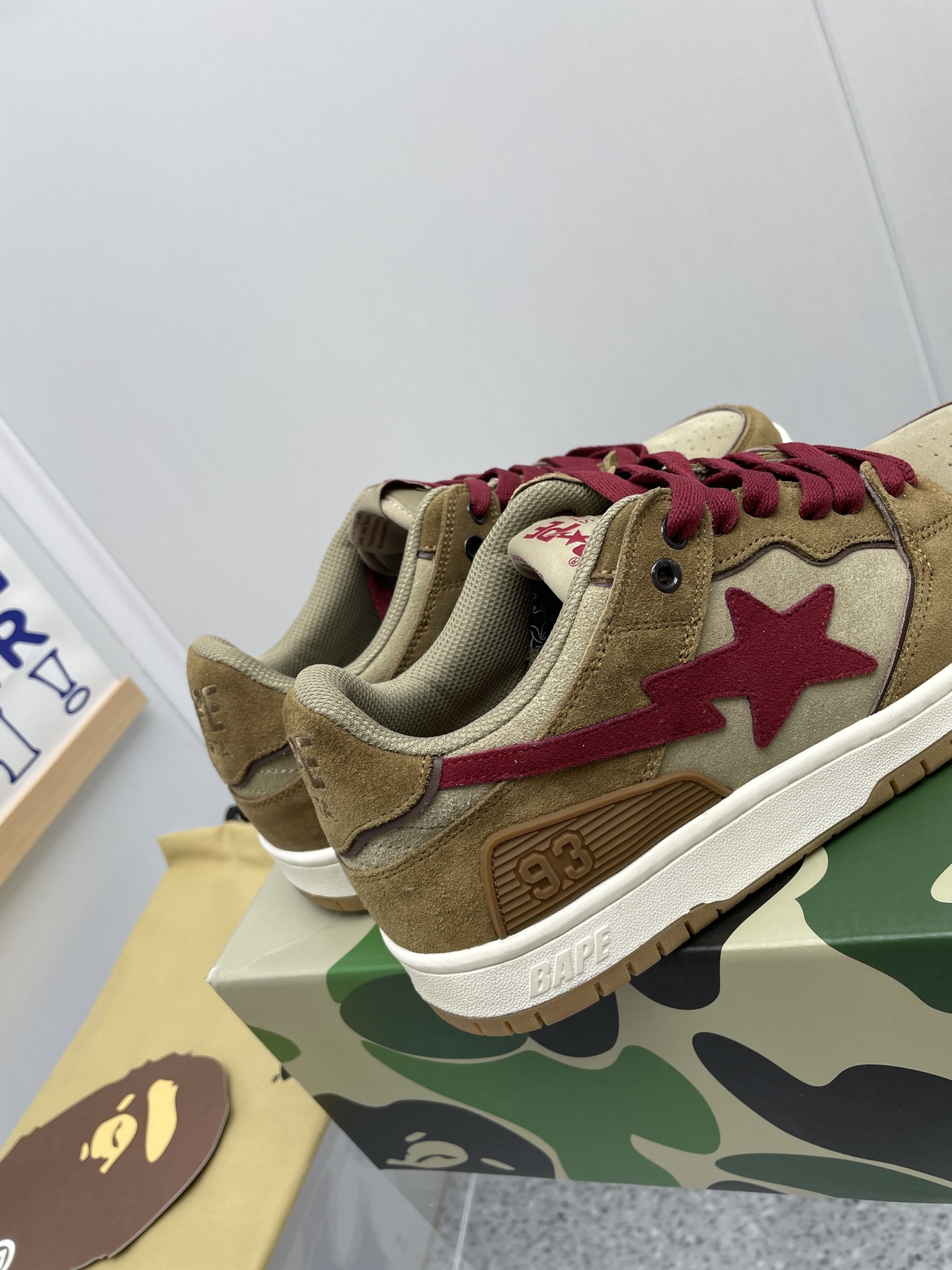 Men Women B*ape Top Sneaker