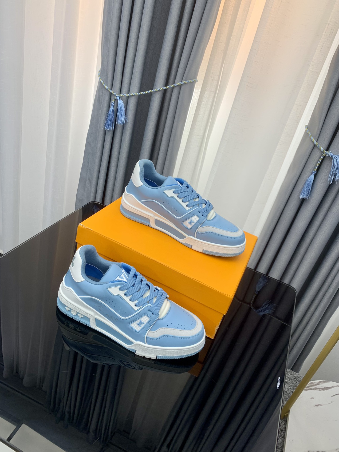 Men Women L*ouis V*uitton Top Sneakers