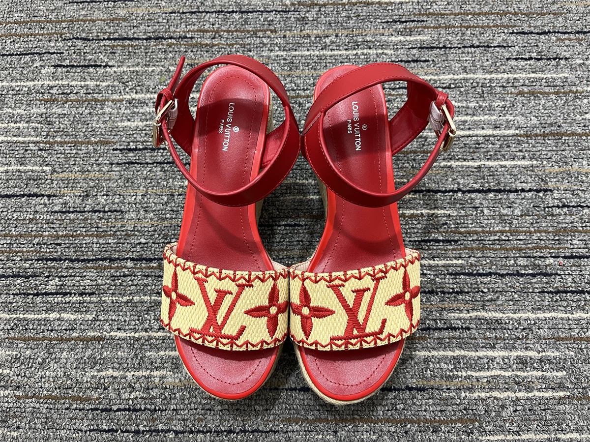 Women L*ouis V*uitton Top Sandals