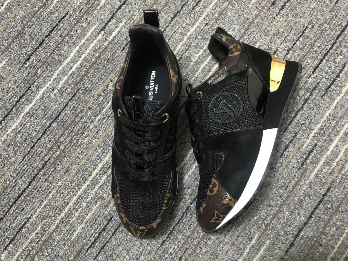 Men Women L*ouis V*uitton Run Away Top Sneaker