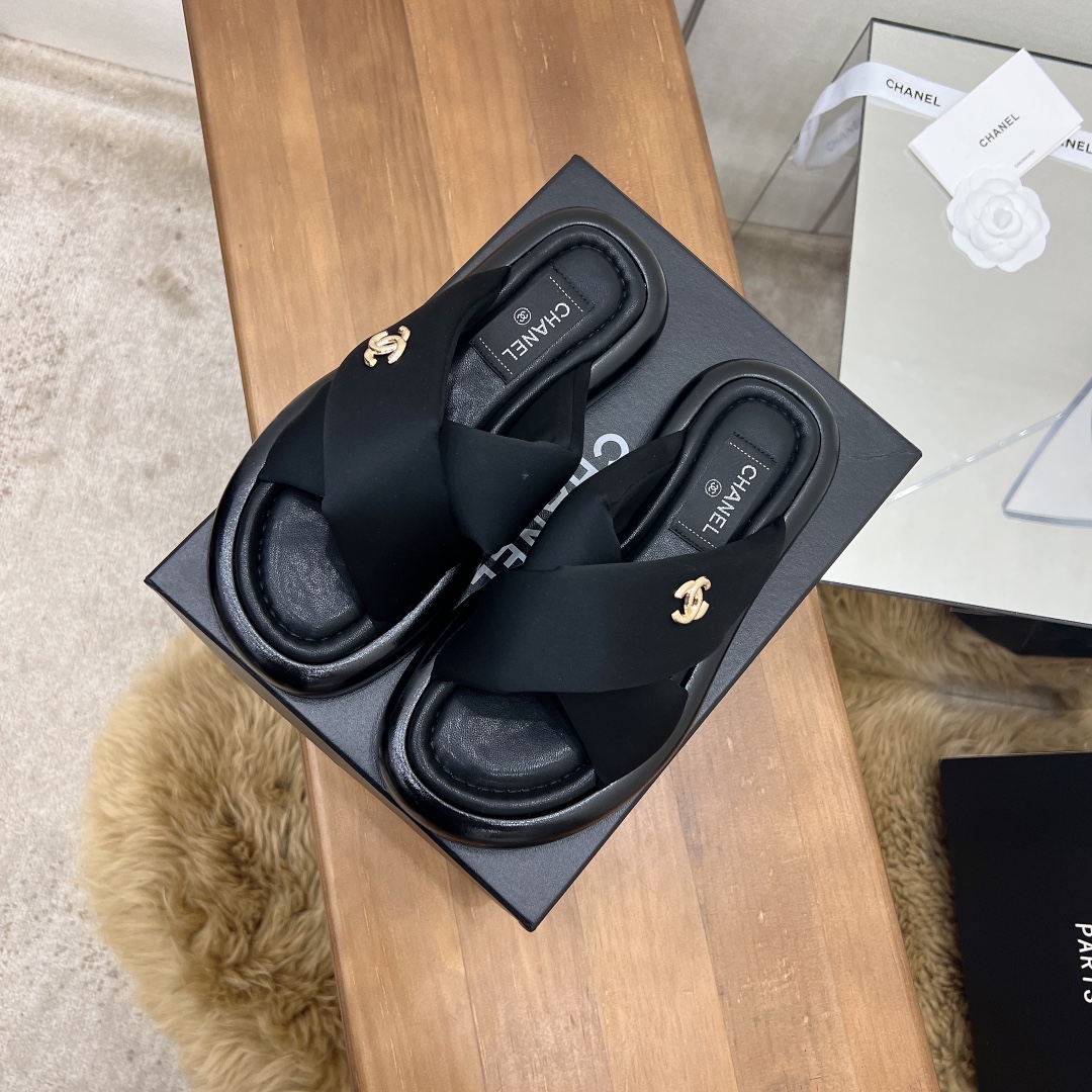 Women C*hanel Top Sandals