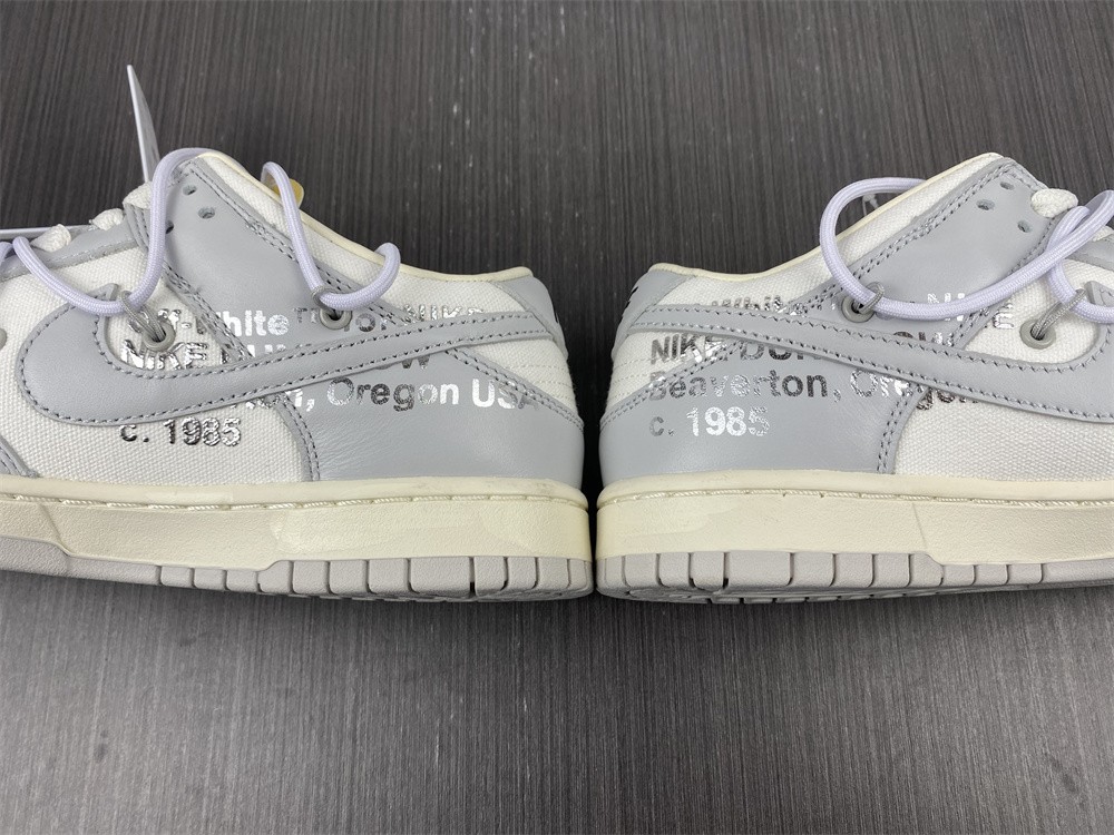 from O*ff-W*hite x Nike Dunk Low
