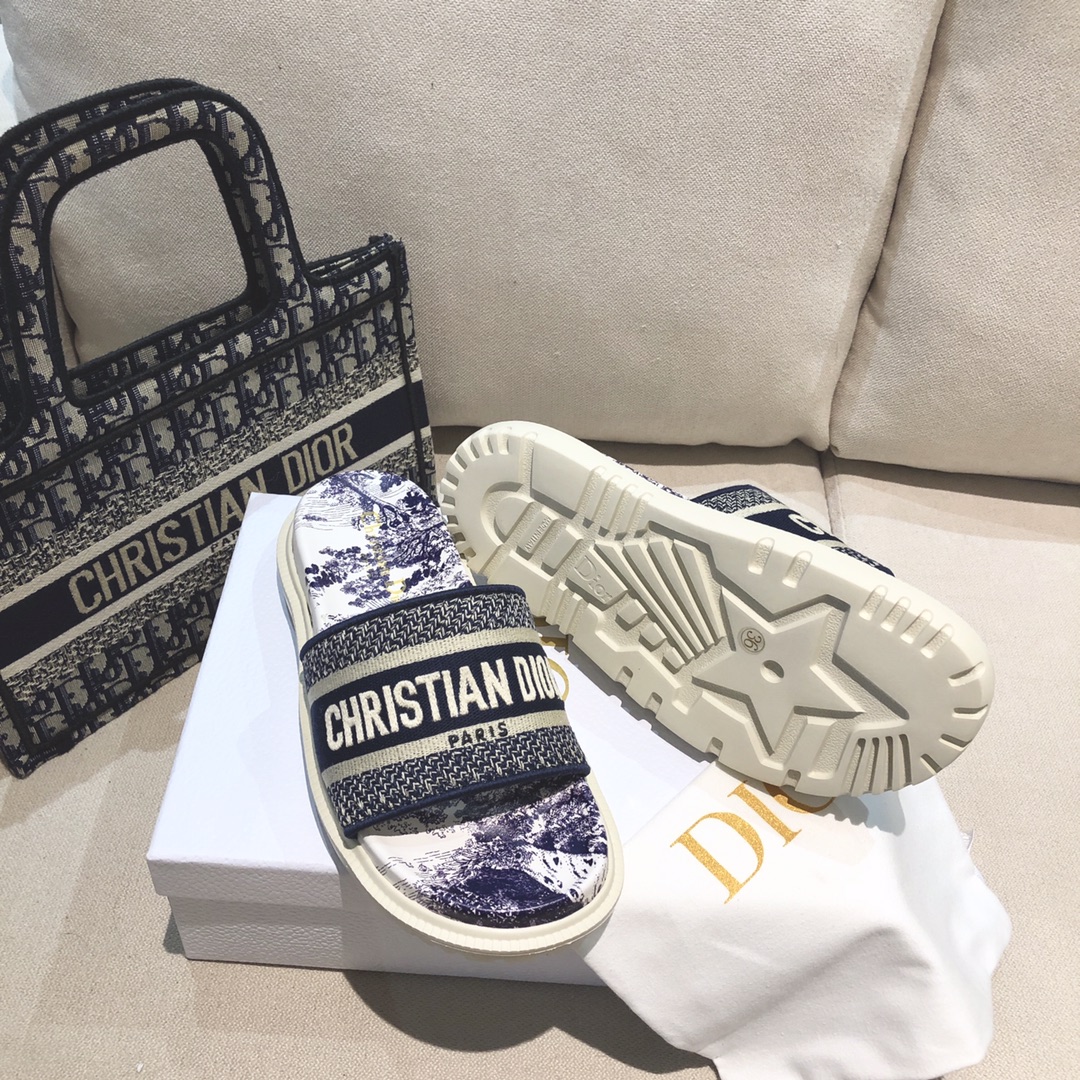 Women D*ior Top Sandals